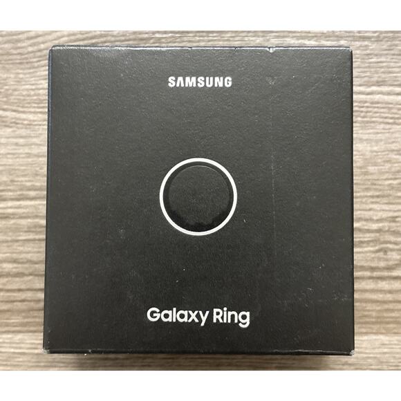 Samsung Galaxy Ring Titanium Silver SM-Q500 AI Smart Ring Size 10